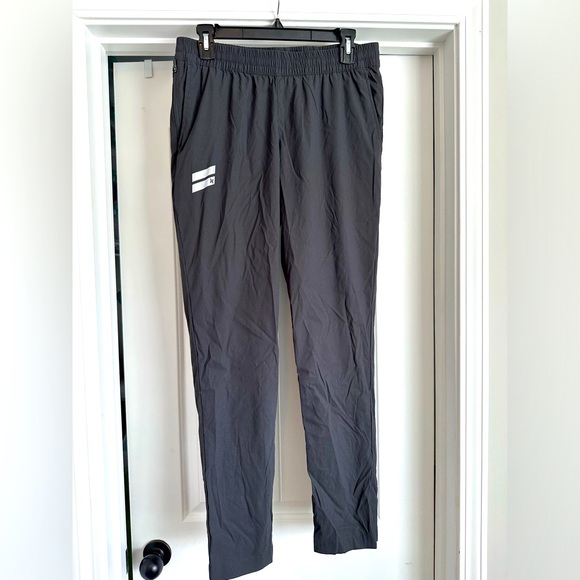 Men’s‎ Hurley Medium Dark Gray Nylon Spandex Athletic Running Track Pants - Picture 1 of 11